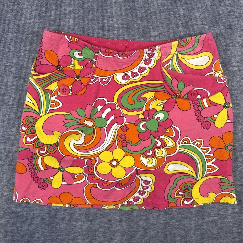 Vintage Limited Too Flower Power Skirt Skort Size 3J Girls Youth Retired